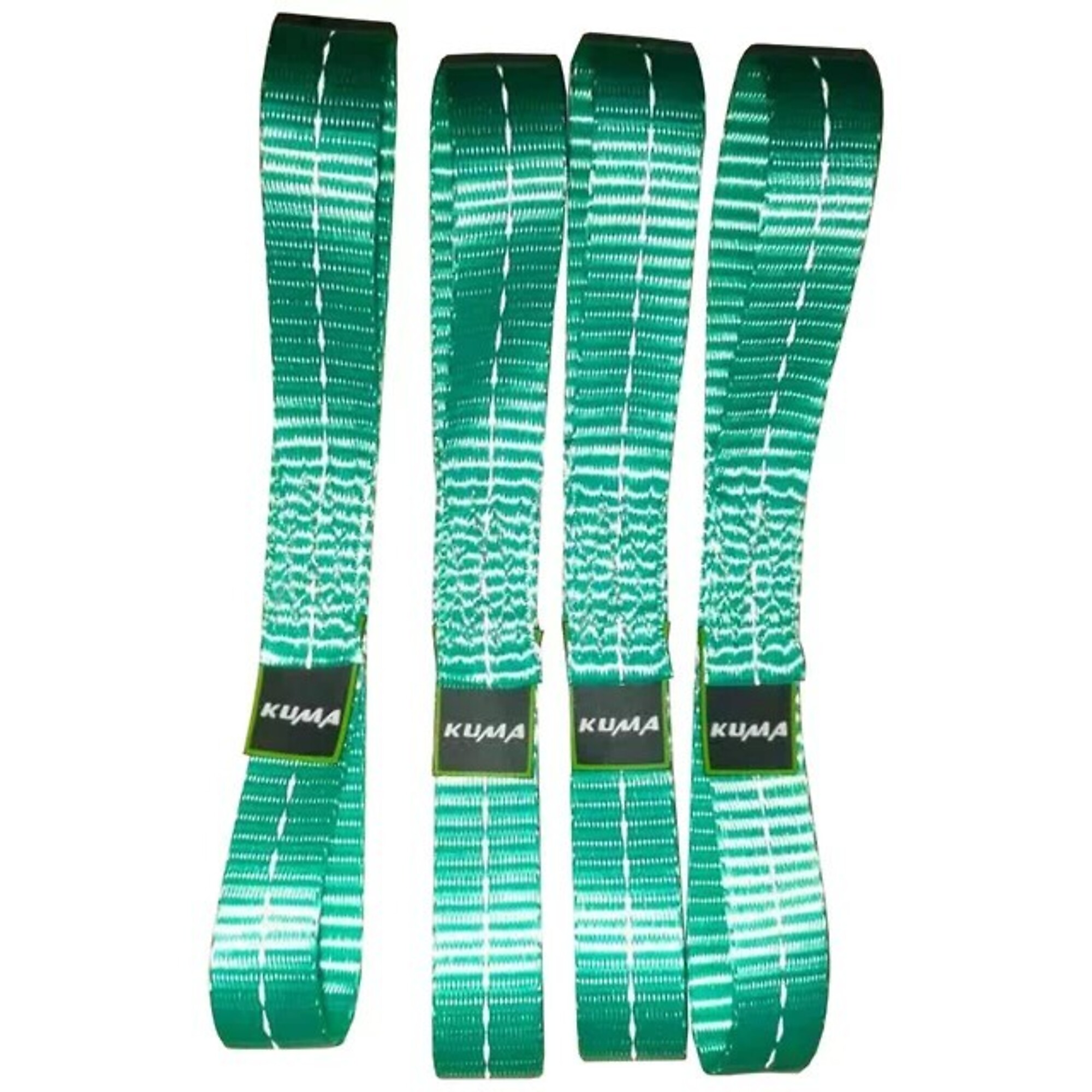 Kuma, 1in. x 10in.Soft Tie Loop 4pk, 4500 Brk Strength, Working Load 1500 lb, Straps (qty.) 4 Breaking Strength 4500 lb, Model# SL4110-R